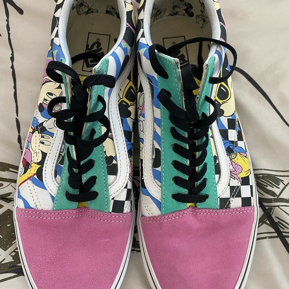 Vans x Disney Old Skool 80s Mickey Mouse Sneakers Limited Edition - Picture 6 of 10